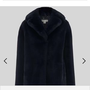 Whistles Frankie Faux Fur Coat